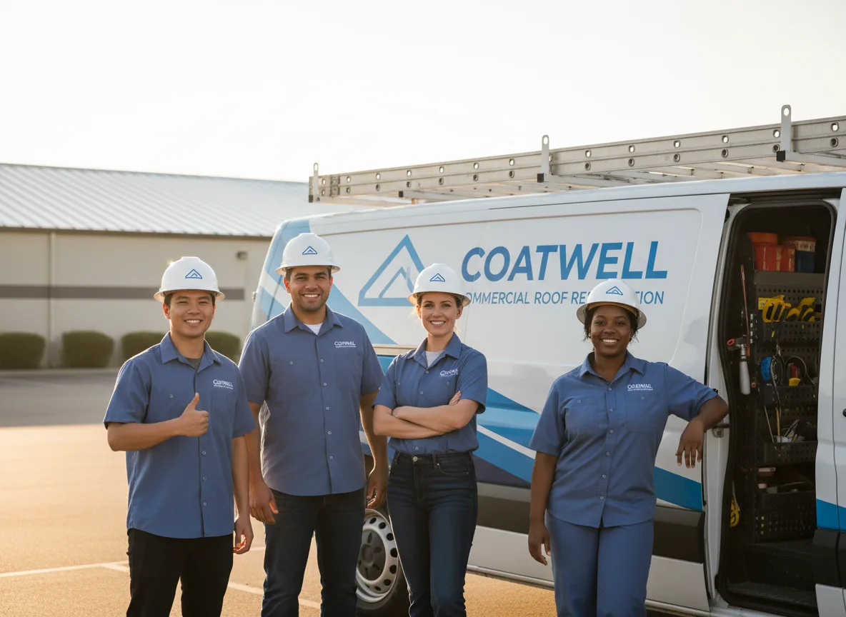 Commercial roof coating company in Marquette, NE